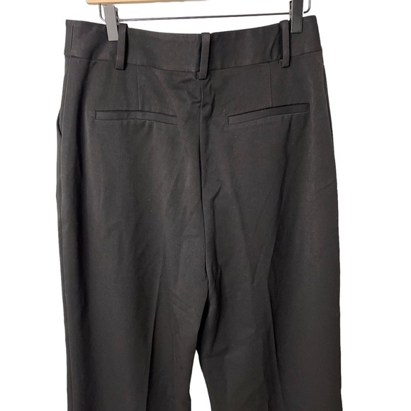 Favorite Daughter The Favorite Pant Black Size 12 High Waist Wide Leg FEWOPP8505 - Picture 6 of 10